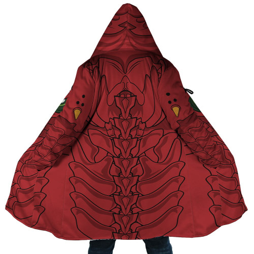 Red Dragon Emperor's Armor Highschool DxD Hooded Cloak Coat