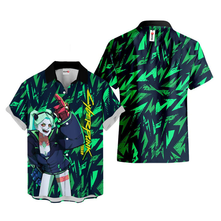 Cyberpunk Edgerunners Rebecca Hawaiian Shirts Custom Anime Clothes NTT0302