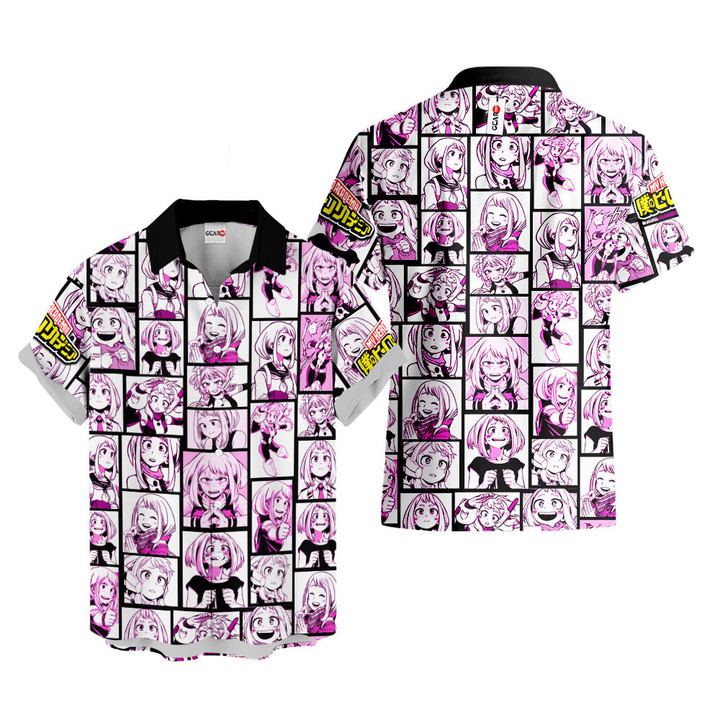 Uravity Hawaiian Shirts Custom Anime Clothes NTT0302