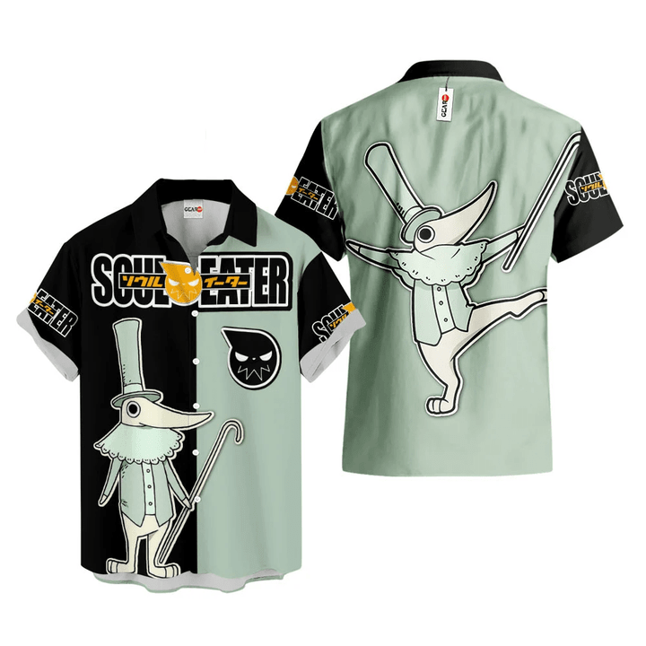 Soul Eater Excalibur Hawaiian Shirts Custom Anime Clothes NTT1503