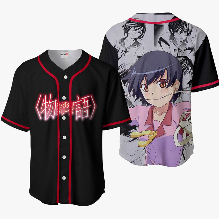 Suruga Kanbaru Jersey Shirt Custom Anime Merch Clothes HA1101