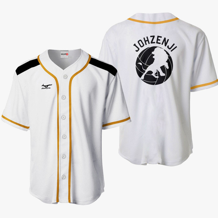 Johzenji Baseball Jersey Shirts Custom Haikyuu Anime Costume