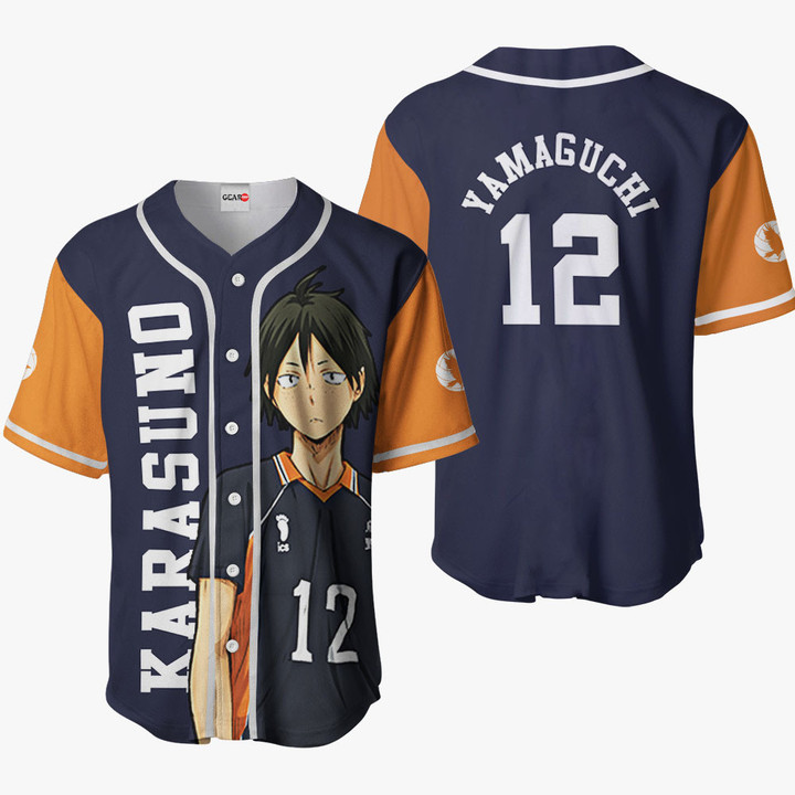 Tadashi Yamaguchi Baseball Jersey Shirts Haikyuu Custom Anime
