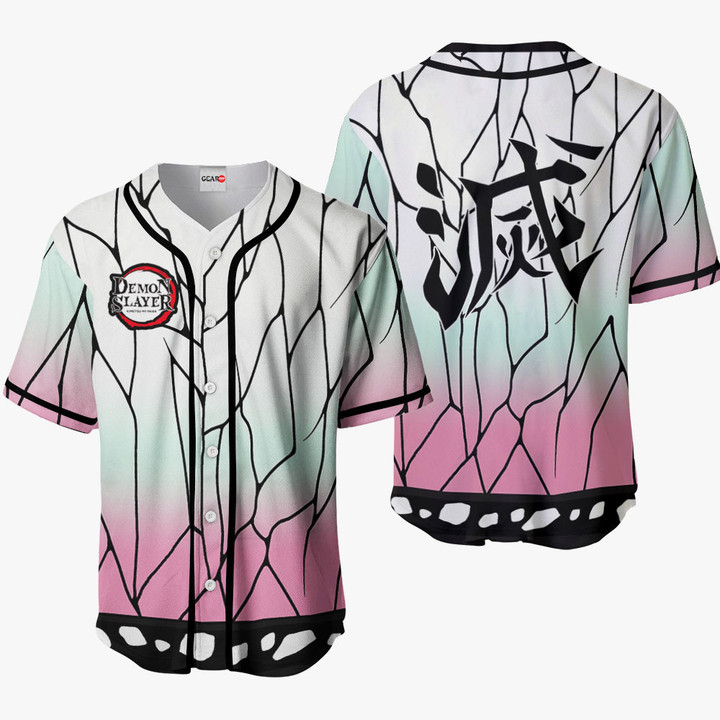 Shinobu Kocho Baseball Jersey Shirts Custom Kimetsu Anime Costume