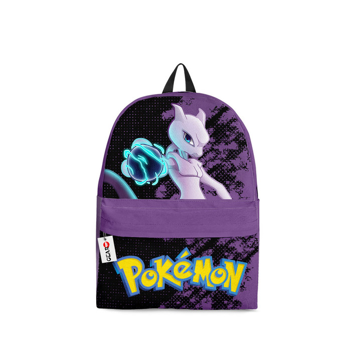Mewtwo Backpack Custom Anime Pokemon Bag