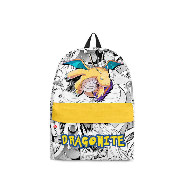 Dragonite Backpack Pokemon Custom Anime Bag Mix Manga