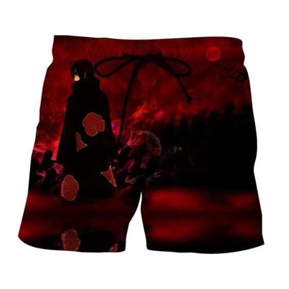 Naruto Itachi Uchiha Akatsuki Ninja Magic Style Dope Shorts