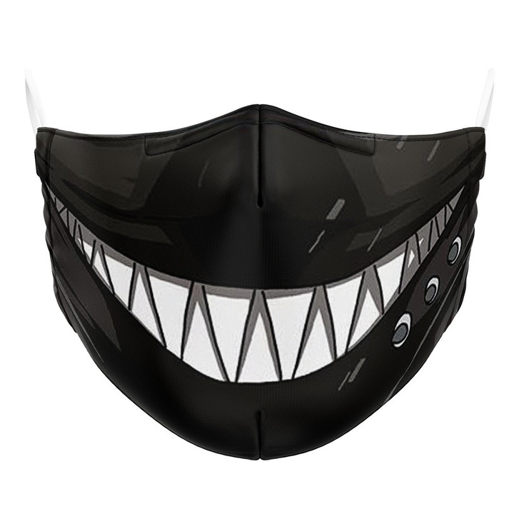 Zora Smile Black Clover Face Mask