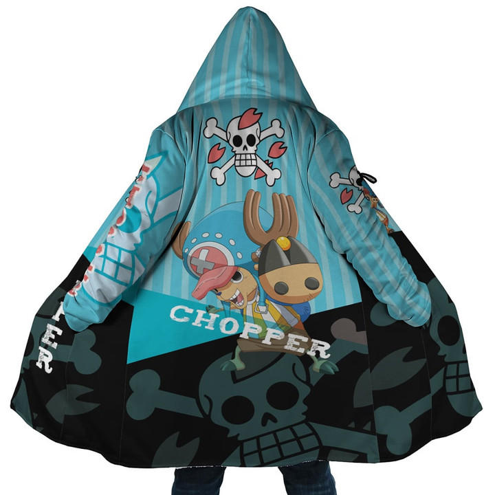 Tony Chopper One Piece Hooded Cloak Coat