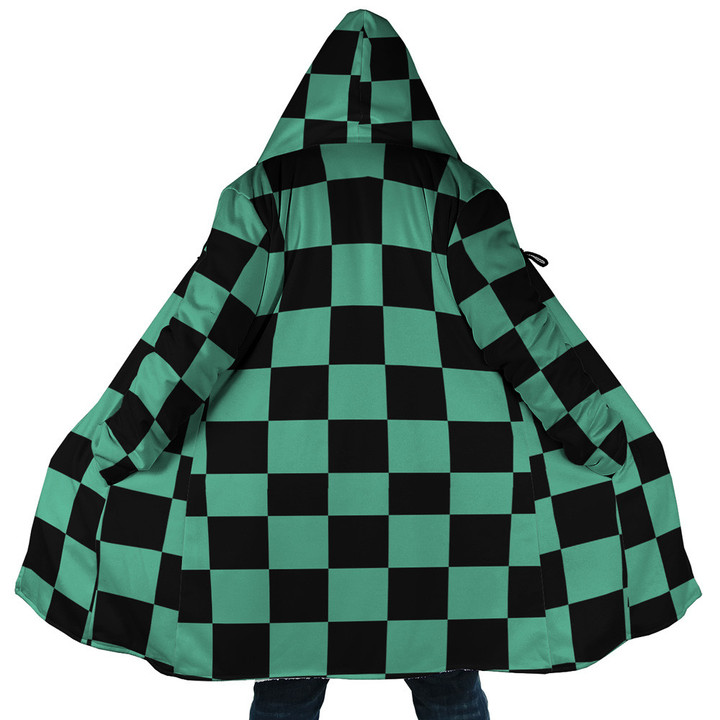 Tanjiro Kamado Demon Slayer Hooded Cloak Coat VA310094