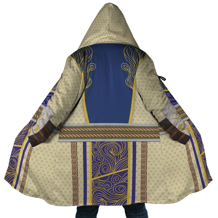 Raiden X Mortal Kombat Hooded Cloak Coat