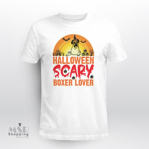 Halloween Scary Boxer Lover