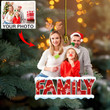 Custom Family Photo Christmas Ornaments - Pack 3 (Best price)