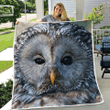 Barred Owl All Over Print Quilt
