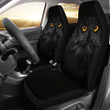Owl Dark Car Seat Covers 174716,Pack of 2 Universal Front Seat Protective Cover