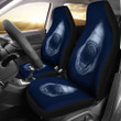 Massive Open Mouth Of A Great White Shark Car Seat Covers