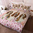 Beautiful Basset Hound Bedding Set