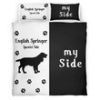 English Springer Spaniel Side My Side Bedding Set