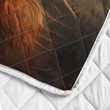 Comfortable Beautiful Horse Quilt