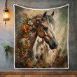Comfortable Beautiful Horse Quilt