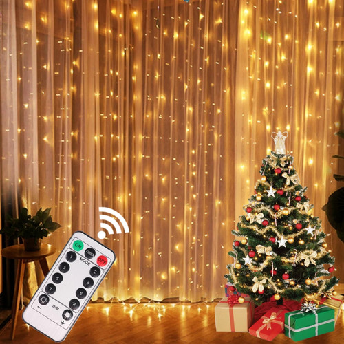 Christmas Led Curtain Lights For Christmas Home Decorations