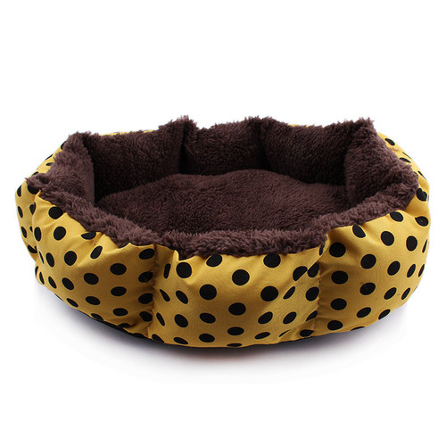 Dot Printed Dog Bed For Small Dogs and Cats | Beds For Dogs And Cats