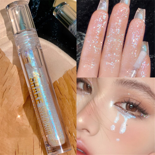 Glitter Highlighter Liquid Eye Shadow Eyeliner | Liquid Highlighter Eyeshadow Stick