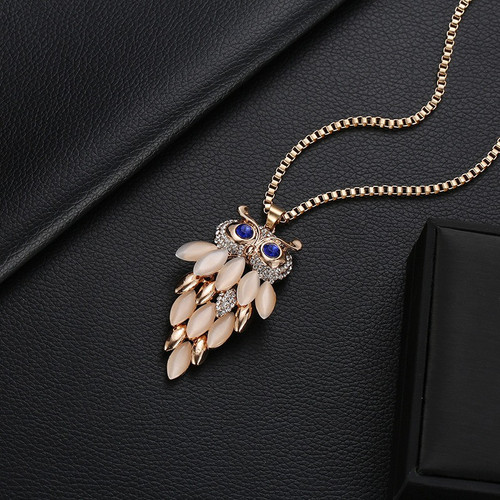 Owl Choker Necklace for Wonen female gifts