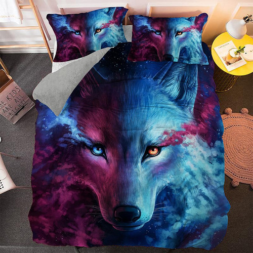 Wolf Pattern Bedding Sets Queen King Size