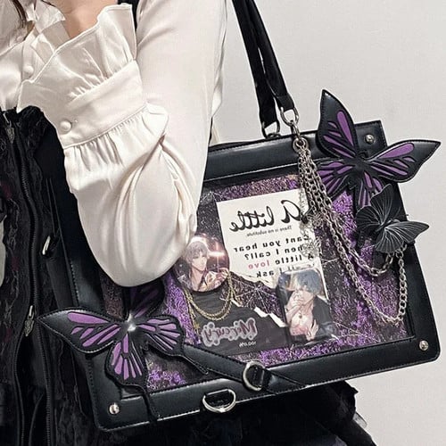 Butterfly Web Diablo Letter Chain Ita Bag Vintage Elegant Fashion Shoulder Bag
