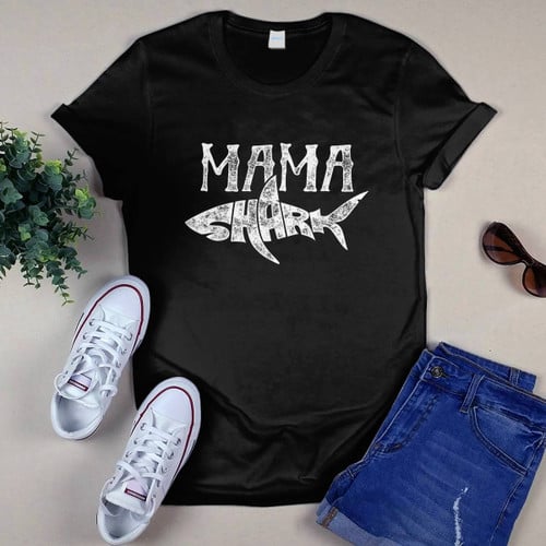 Mama Shark T-shirt, Hoodie