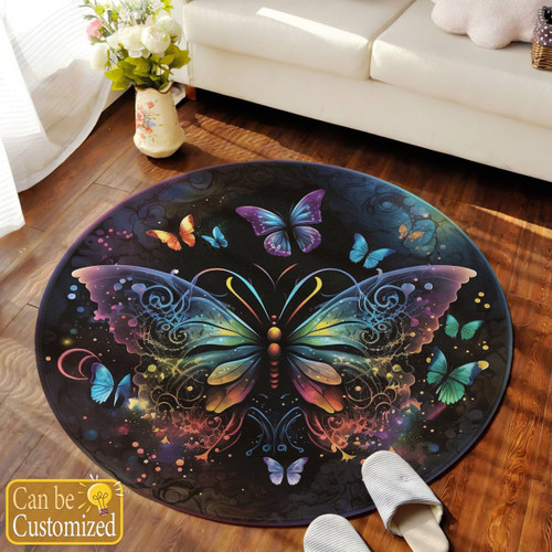 Custom Beautiful Round Carpet