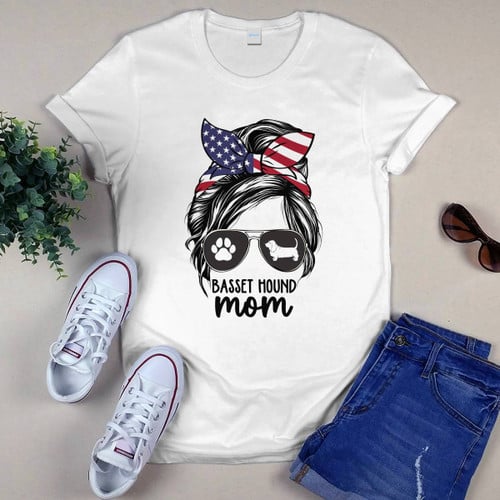 Basset Hound Mom T-shirt, Hoodie, Sweatshirt