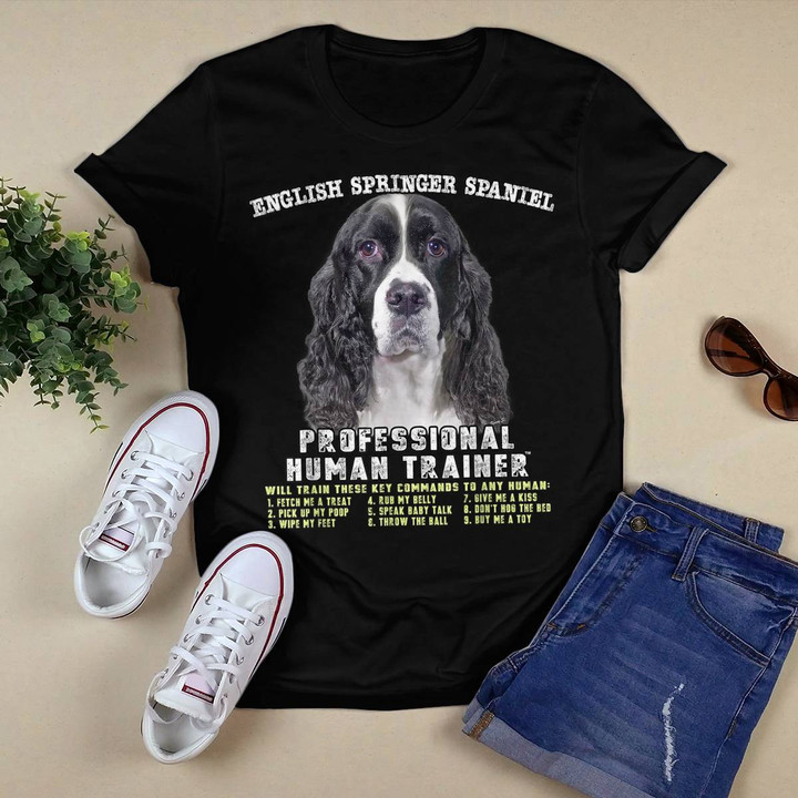 English Springer Spaniel Professional Human Trainer T-shirt, Hoodie, Sweatshirt