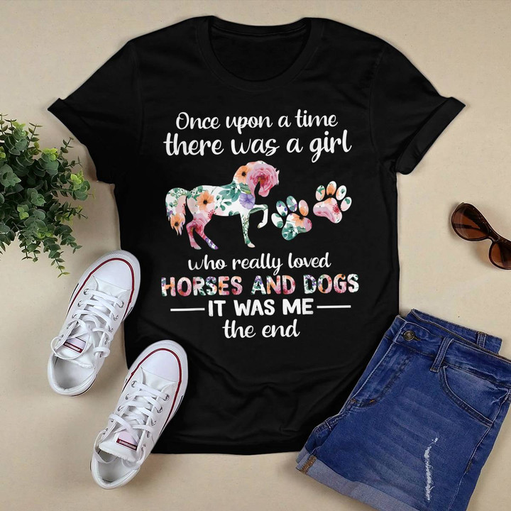 Once Upon A Time There Was A Girl Horse T-shirt, Hoodie, Sweatshirt