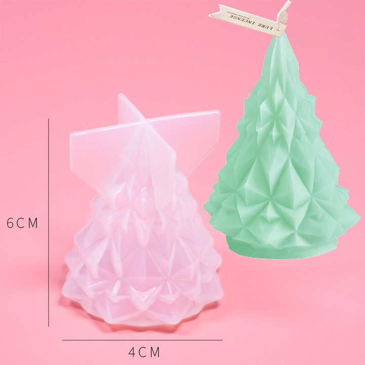 3D Christmas Candles for Home Decoration
