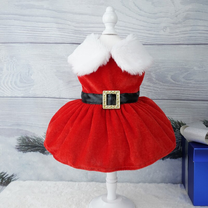 Princess Dog Costumes For Christmas | Christmas Dress For Small Dogs
