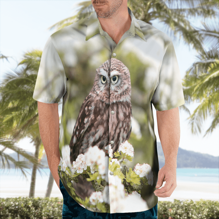 Cute Owl Full Print Shirt