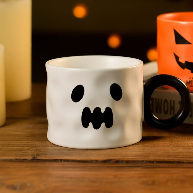 Halloween Mug Kawaii Coffee Set of Water Cup