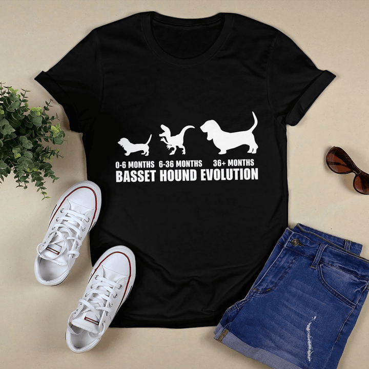 Basset Hound Evolution T-shirt, Hoodie, Sweatshirt
