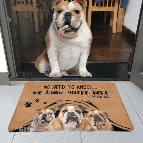 English Bulldog 3D Print Doormat