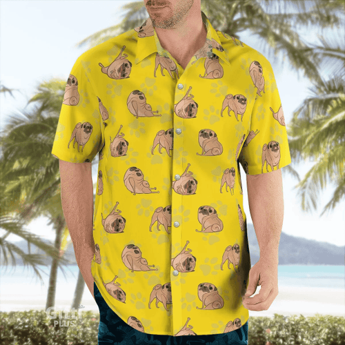 Pug Summer Men Shirt