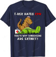 T-Rex Hates CPR That's Dinosaurs Are Extinct Funny Nurse T-Shirt