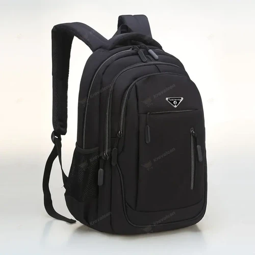 Laptop Backpacks 15.6 Oxford Black Solid Bag