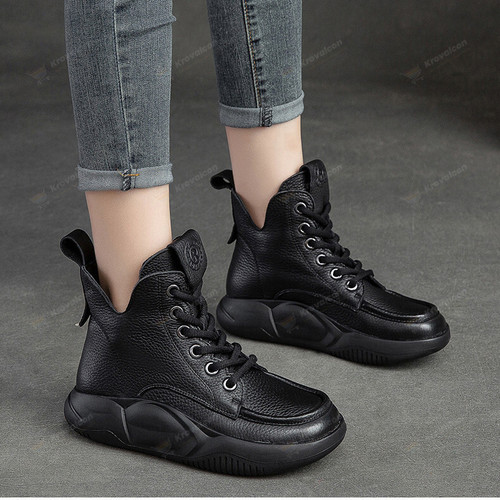 Breathable Retro Style Boots