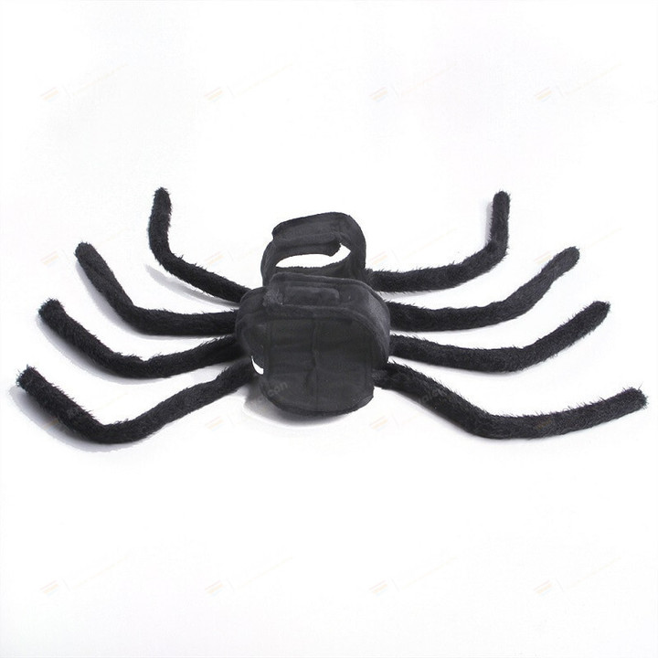 Pet Spider Clothes Simulation Black Spider For Dog & Cat