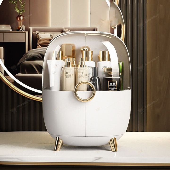 Luxury Desktop Cosmetics Storage Box