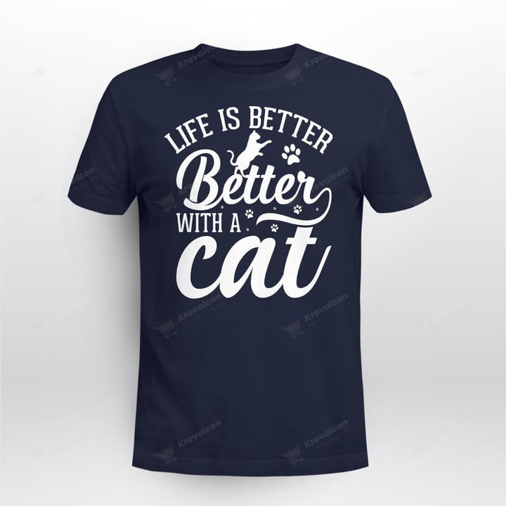 life is better better with a cat