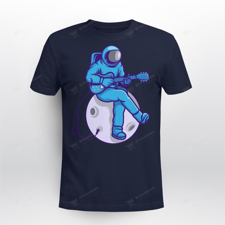 Playing Guitar on The Moon