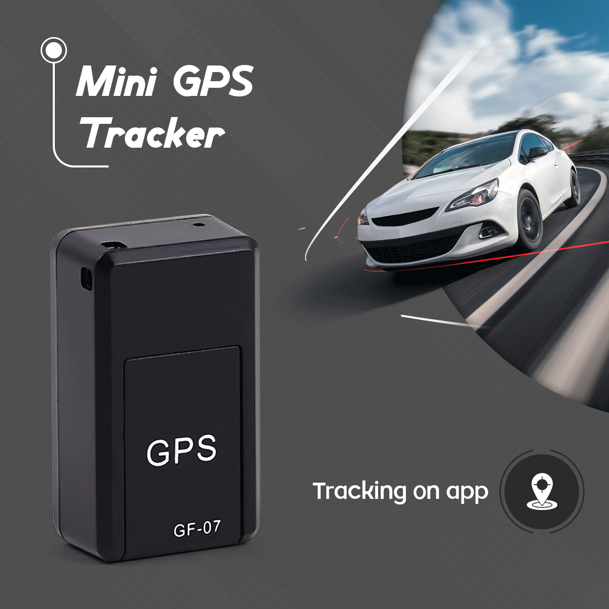 Magnetic Mini GPS Tracker | Real Time Tracking Location